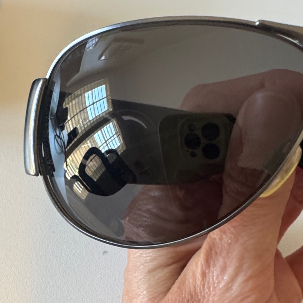 CHANEL Vintage Aviator Sunglasses with Black Lenses Early 2000s - Picture 5 of 8